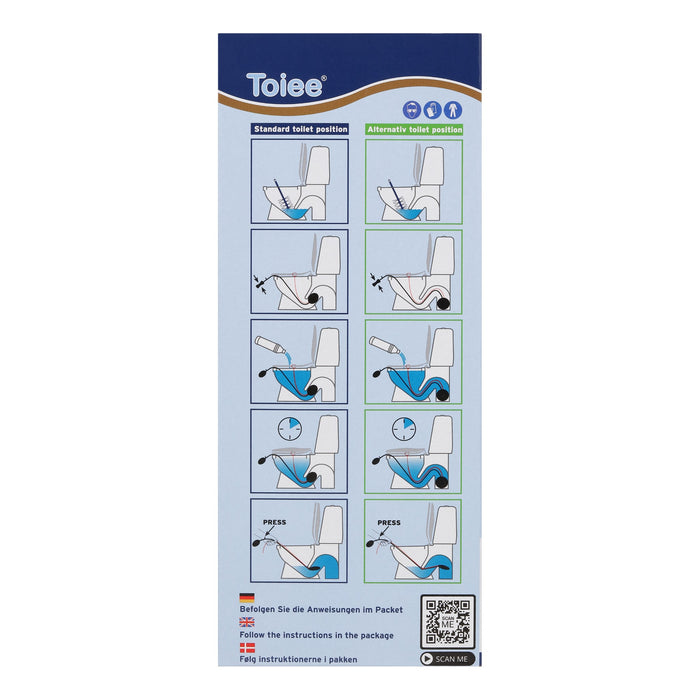 1 Toiee Toilet Plug + 1 litre Toiee Détartrant Specíal WC Ultrapuissant