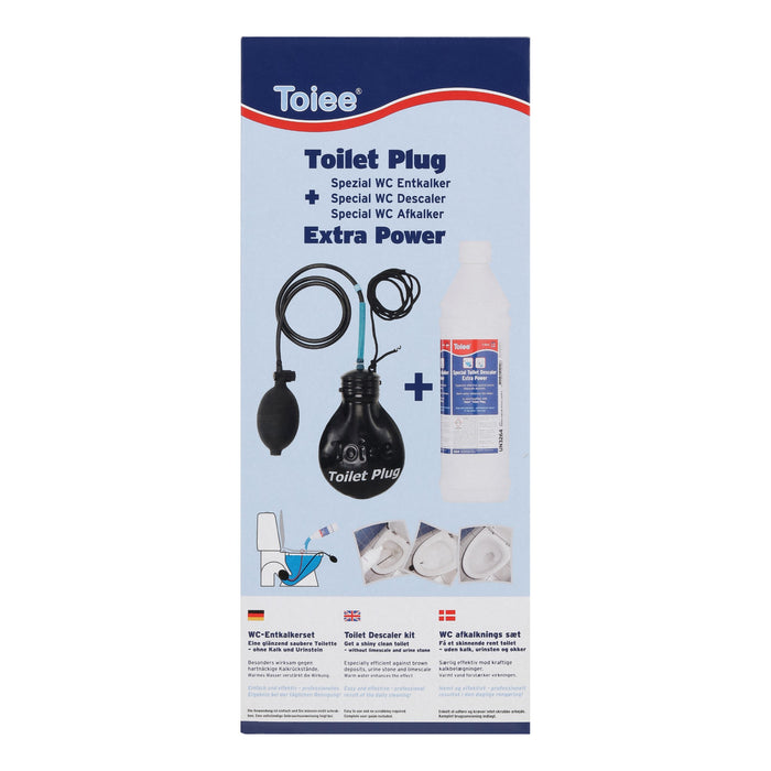 1 Toiee Toilet Plug + 1 litre Toiee Détartrant Specíal WC Ultrapuissant